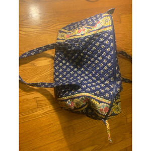 Vera Bradley Blue Yellow Floral Travel Bag